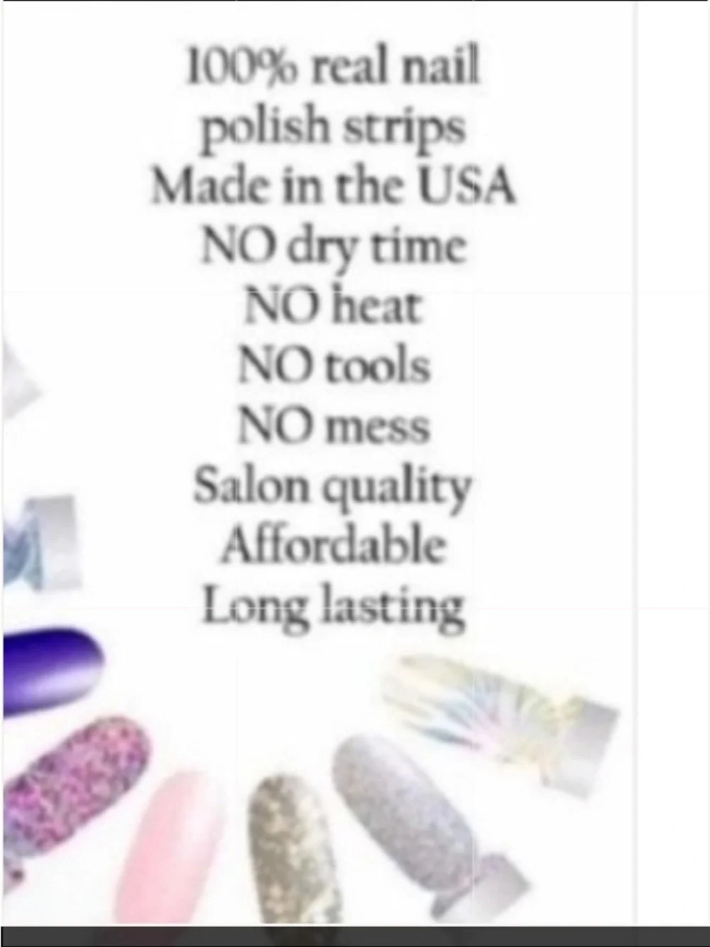 Color Street 100% real nail polish strips “ between the lines” FDL029 nip